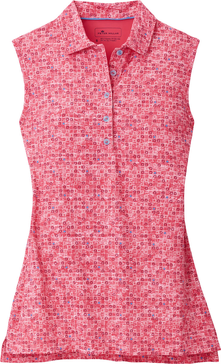Peter Millar Women's Perfect Fit Performance Sleeveless Golf Shirts